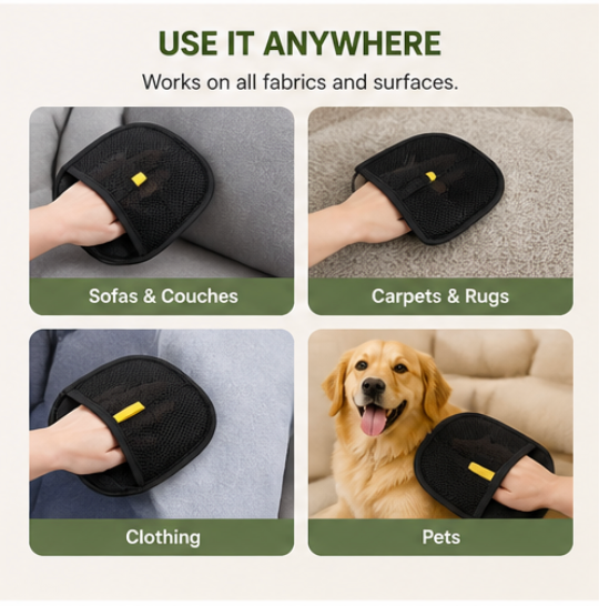 Pet Hair Removal Gloves