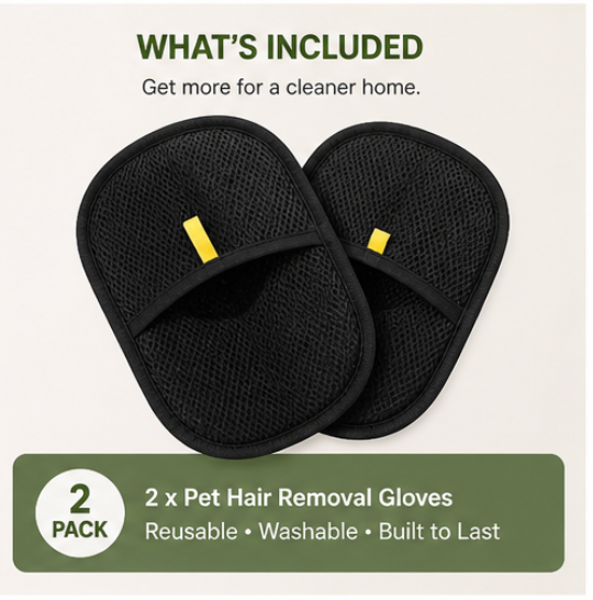 Pet Hair Removal Gloves